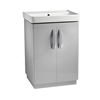 Tavistock Compass 600mm 2 Door Vanity Unit - Gloss Light Grey