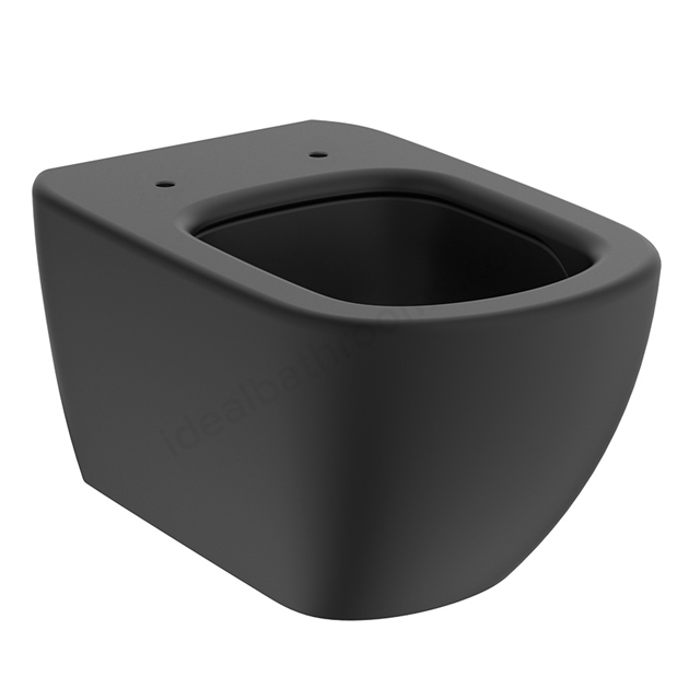 Ideal Standard Retail Tesi Wall Hung Toilet Bowl - Silk Black