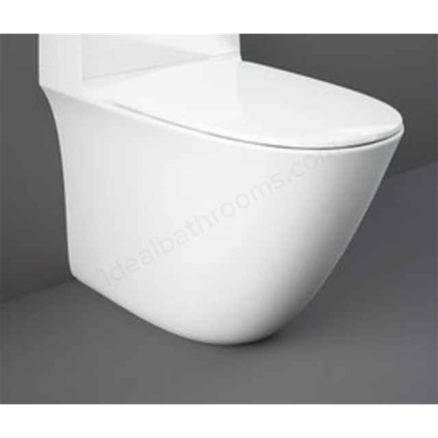 RAK Ceramics Sensation Rimless Water Closet Back to Wall WC Pan - White