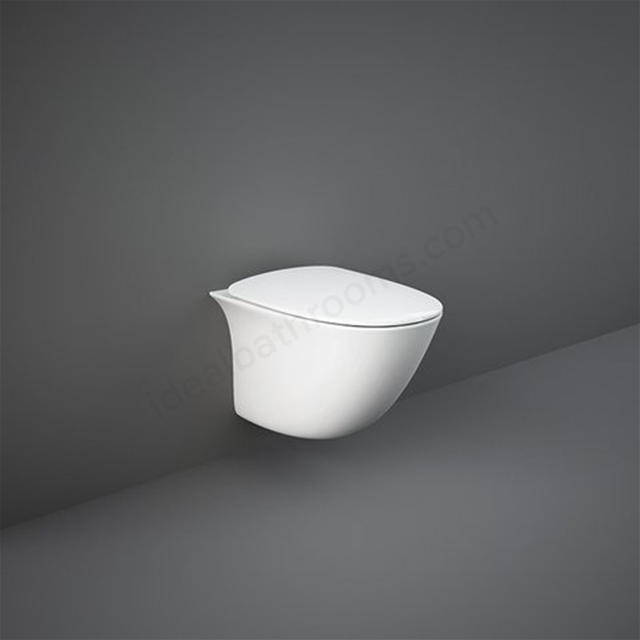 RAK Ceramics Sensation Wall Hung Toilet Pan - White