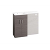 Tavistock Nexus 500mm Vanity Unit for L-Shape Config; 2 Doors - Urban Grey