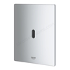 Grohe Tectron Bau E Infra-red Electronic Flush Plate - Chrome
