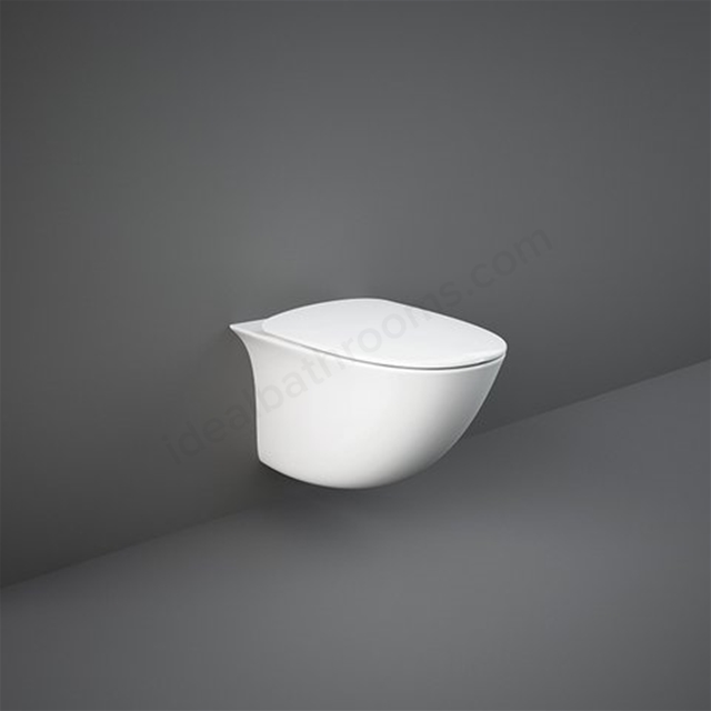 RAK Ceramics Sensation Wall Hung WC Pan - White