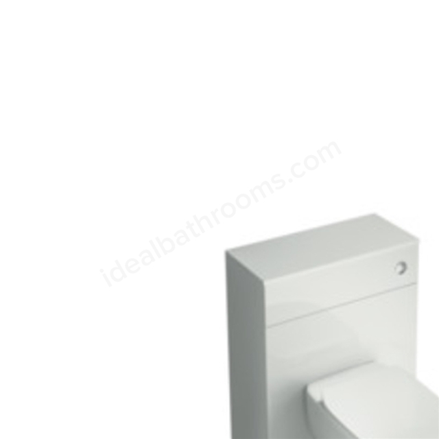 TEMPO 650 WC UNIT INC ADJUSTABLE CISTERN Gloss White