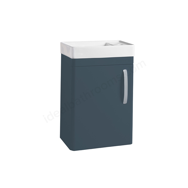 Tavistock Compass 450mm Wall Mounted Cloakroom Unit - Oxford Blue