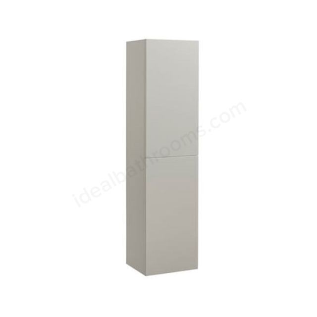 Tavistock Cadence 300mm Double Door Wall Storage Column - Light Grey