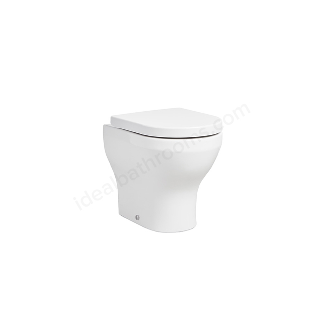 Tavistock Micra Evo 490mm Rimless Back To Wall Pan - White