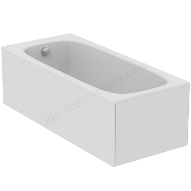 Ideal Standard i.life Rectangular Idealform Bath; No Tapholes; 170cm x 75cm; White