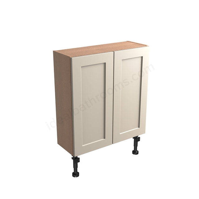 Tavistock Legacy Standard 600mm Wall Mounted Cupboard w/ Door Pack; Carcass & Fascia - Flax