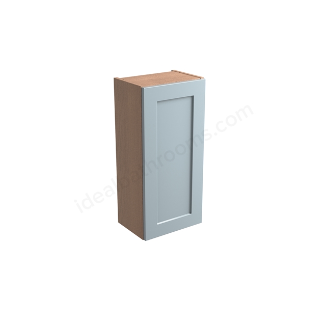 Tavistock Legacy Standard 300mm Wall Mounted Cupboard w/ Door Pack; Carcass & Fascia - Mineral Blue
