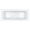 Essential ISLINGTON Rectangular Double Ended Bath; 1700x700mm; 0 Tap holes; White