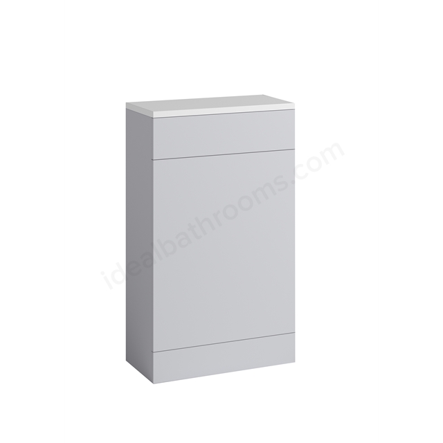 Essential Montana 500mm x 850mm Back To Wall WC Unit -Light Grey