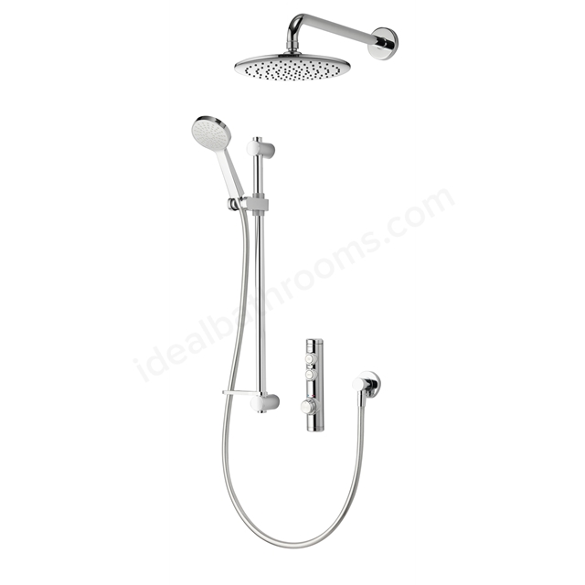 Aqualisa iSystem Smart Diverter Concealed Adj With Wall Head - GP