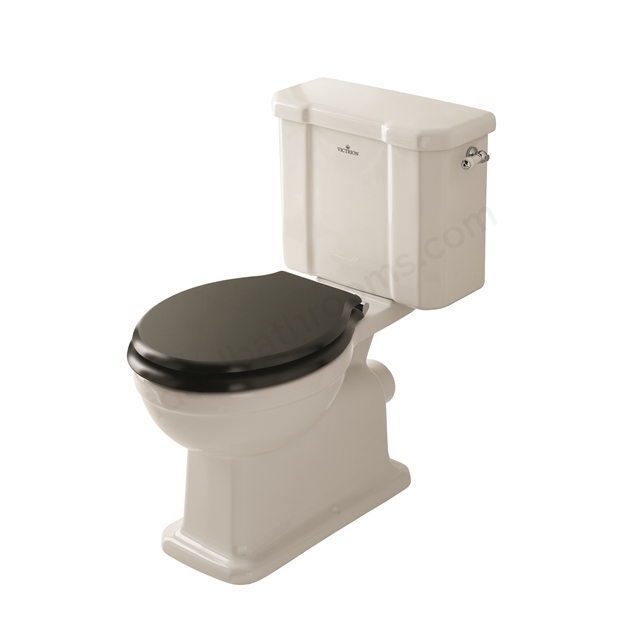 Bayswater Victrion CC Cistern (Lever Hole On Right Hand Side) - White Gloss