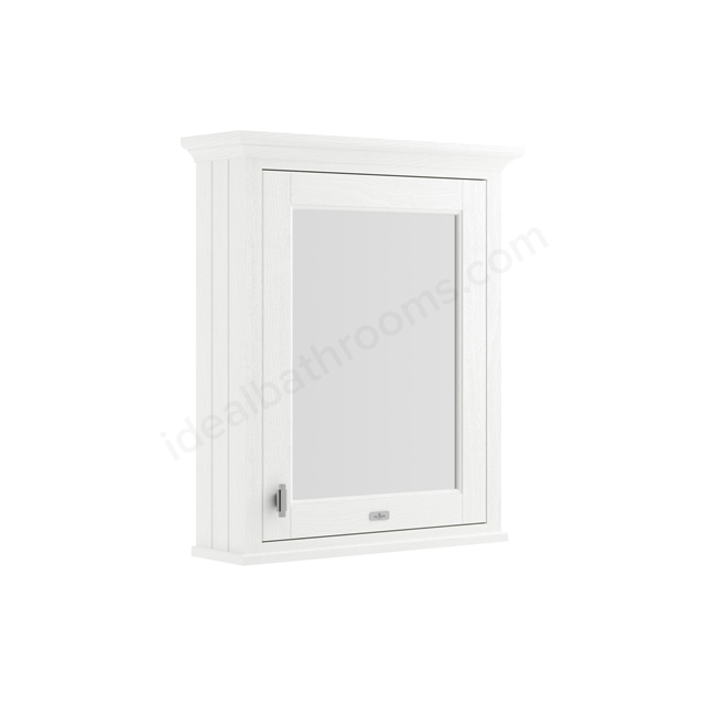 Bayswater Victrion 600mm Mirror Cabinet - Nimbus White