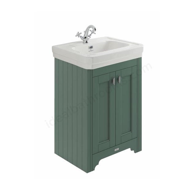 Bayswater Victrion 640mm Cabinet 2-Door for Ceramic Basin - Forest Green