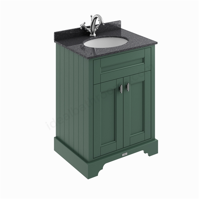 Bayswater Victrion 600mm Cabinet 2-Door for Ceramic Basin - Forest Green