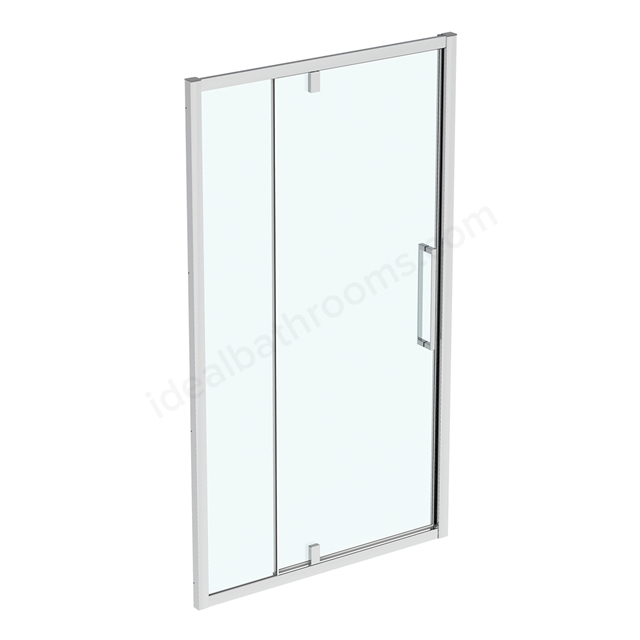 Ideal Standard i.life 1200mm Pivot Door w/ IdealClean Clear Glass - Bright Silver Finish