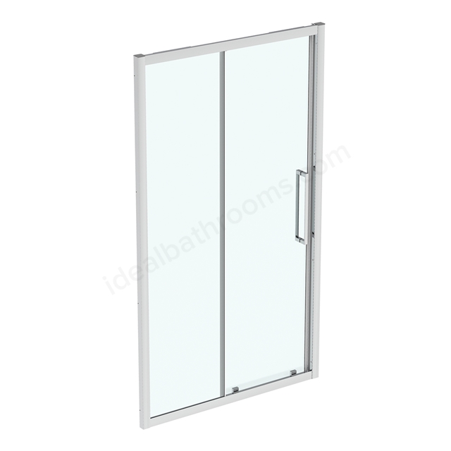 Ideal Standard i.life 1200mm Slider Door w/ IdealClean Clear Glass - Bright Silver Finish