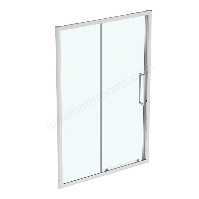 Ideal Standard i.life 1400mm Slider Door w/ IdealClean Clear Glass - Bright Silver Finish
