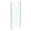 Ideal Standard i.life 900mm Side Panel w/ IdealClean Clear Glass - Bright Silver Finish