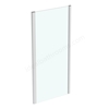 Ideal Standard i.life 1000mm Side Panel w/ IdealClean Clear Glass - Bright Silver Finish