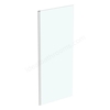 Ideal Standard i.life 900mm Wetroom Panel w/ IdealClean Clear Glass - Bright Silver Finish
