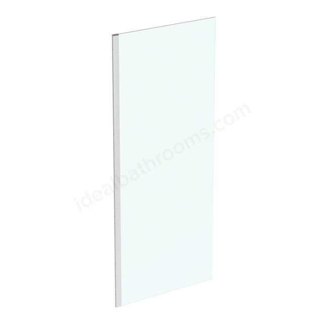 Ideal Standard i.life 900mm Wetroom Panel w/ IdealClean Clear Glass - Bright Silver Finish