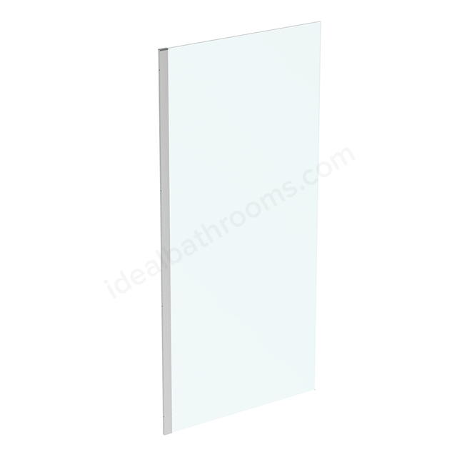 Ideal Standard i.life 1000mm Wetroom Panel w/ IdealClean Clear Glass - Bright Silver Finish