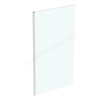Ideal Standard i.life 1200mm Wetroom Panel w/ IdealClean Clear Glass - Bright Silver Finish
