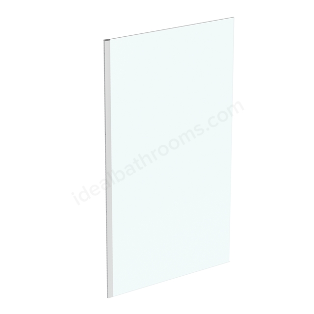 Ideal Standard i.life 1200mm Wetroom Panel w/ IdealClean Clear Glass - Bright Silver Finish