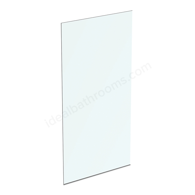 Ideal Standard 1000mm Dual Access Wetroom Panel w/ IdealClean Clear Glass - Bright Silver Finish