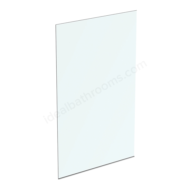 Ideal Standard 1200mm Dual Access Wetroom Panel w/ IdealClean Clear Glass - Bright Silver Finish