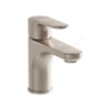 VitrA Root Round Compact Basin Mixer - Brushed Nickel