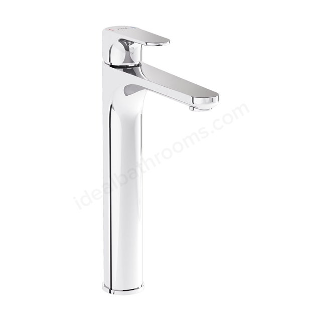 VitrA Root Round Tall Basin Mixer for Bowls - Chrome