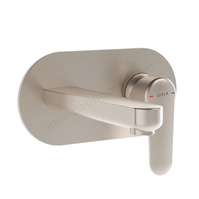 VitrA Root Round Built-in Basin Mixer (exposed part) - Brushed Nickel