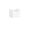 VitrA Root 1 Drawer 600mm Washbasin Unit - High Gloss White
