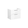 VitrA Root 2 Drawer 800mm Washbasin Unit - High Gloss White
