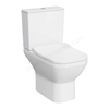 VitrA Integra Square 620mm Open Back Close Coupled WC Pan