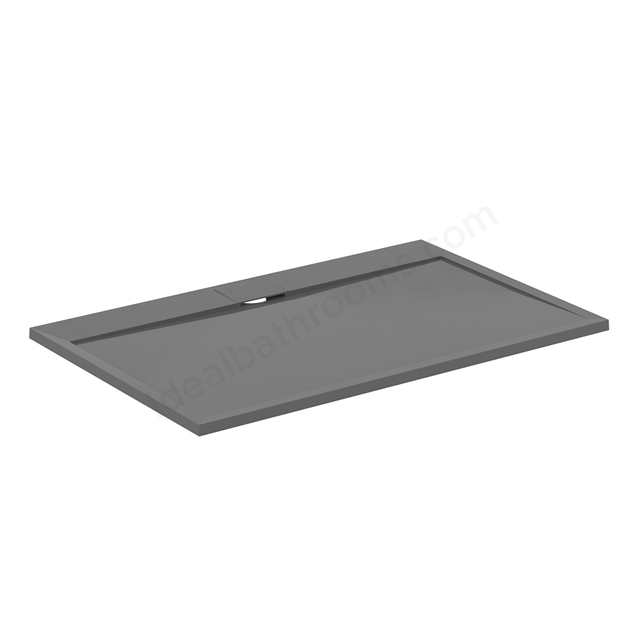 Ideal Standard i.life Ultra Flat 1400mm x 900mm Shower Tray - Concrete Grey