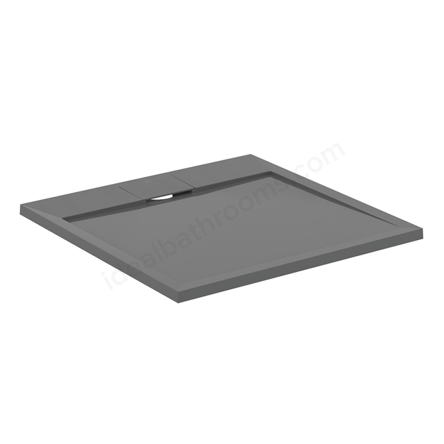 Ideal Standard i.life Ultra Flat 800mm x 800mm Shower Tray - Concrete Grey