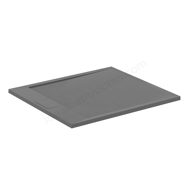 Ideal Standard i.life Ultra Flat 1000mm x 900mm Shower Tray - Concrete Grey