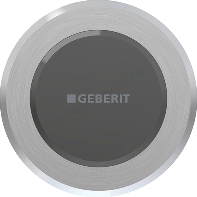 Geberit Omega Mains Powered Type 10 Infrared Dual Flush Button - Stainless Steel