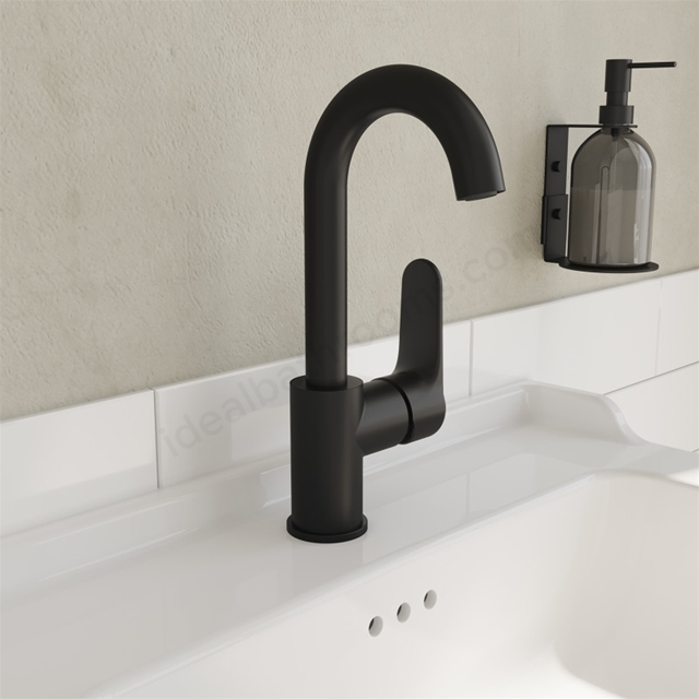 VitrA Root Round Basin Mixer , With Swivel Spout 