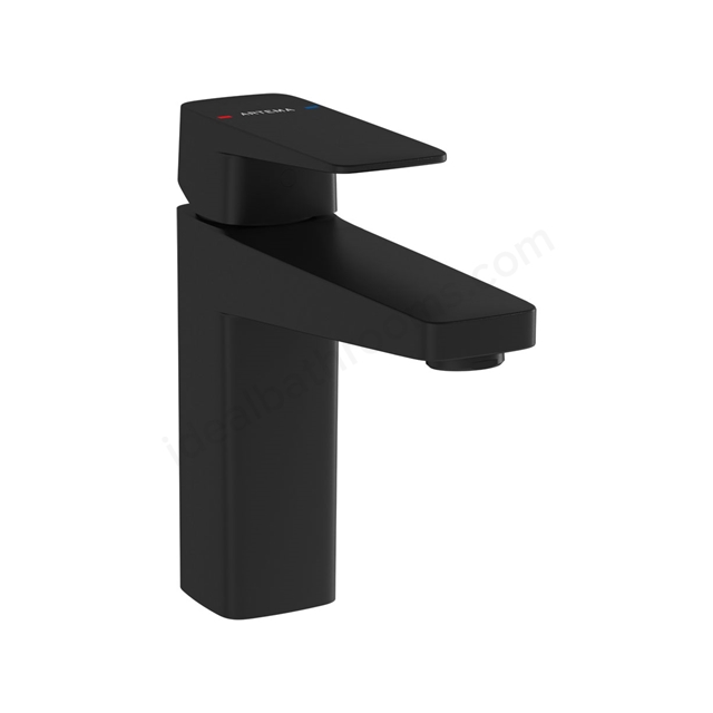 VitrA Root Square Basin Mixer - Matt Black