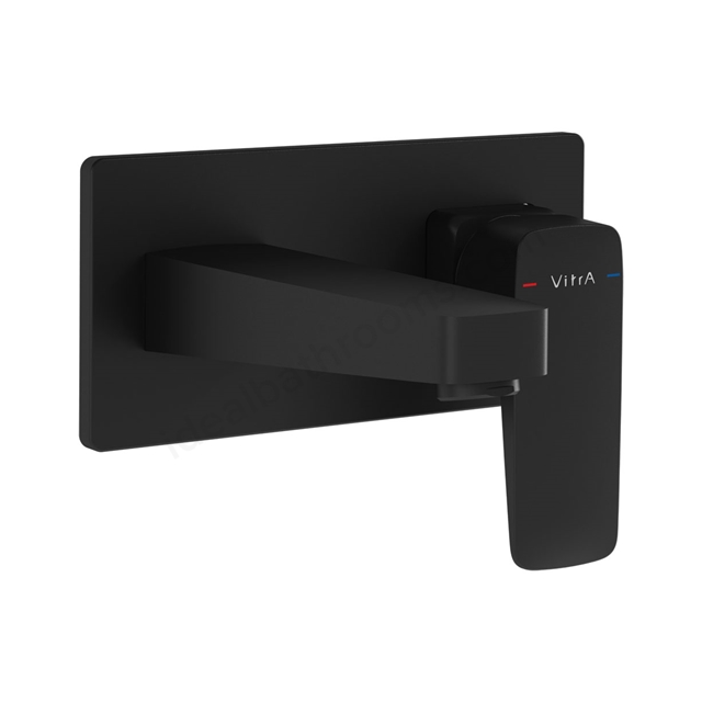 VitrA Root Square Built-in Basin Mixer - Matt Black