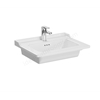 VitrA Integra Classic 1 Tap Hole Wall Hung Basin - White