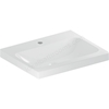 Geberit iCon 600mm 1 Tap Hole Vanity Basin w/o Overflow - White