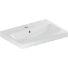 Geberit iCon 600mm 1 Tap Hole Vanity Basin w/ Overflow - White