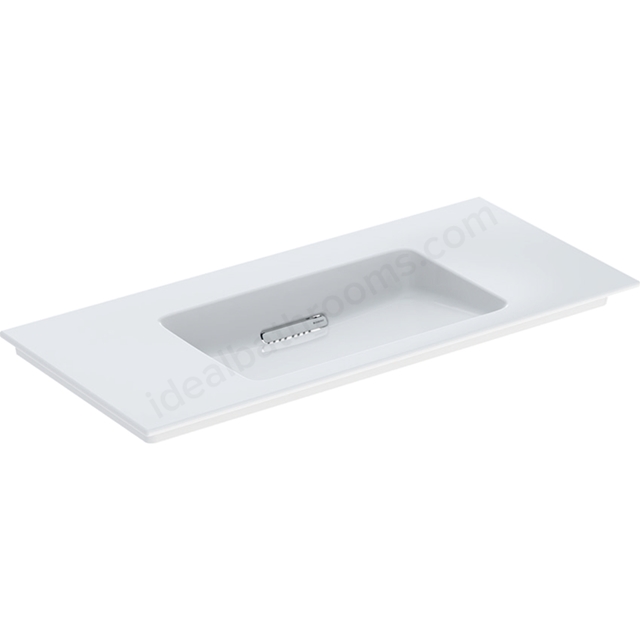 Geberit One Innovative Waste 1050mm 0 Tap Hole Vanity Basin - White